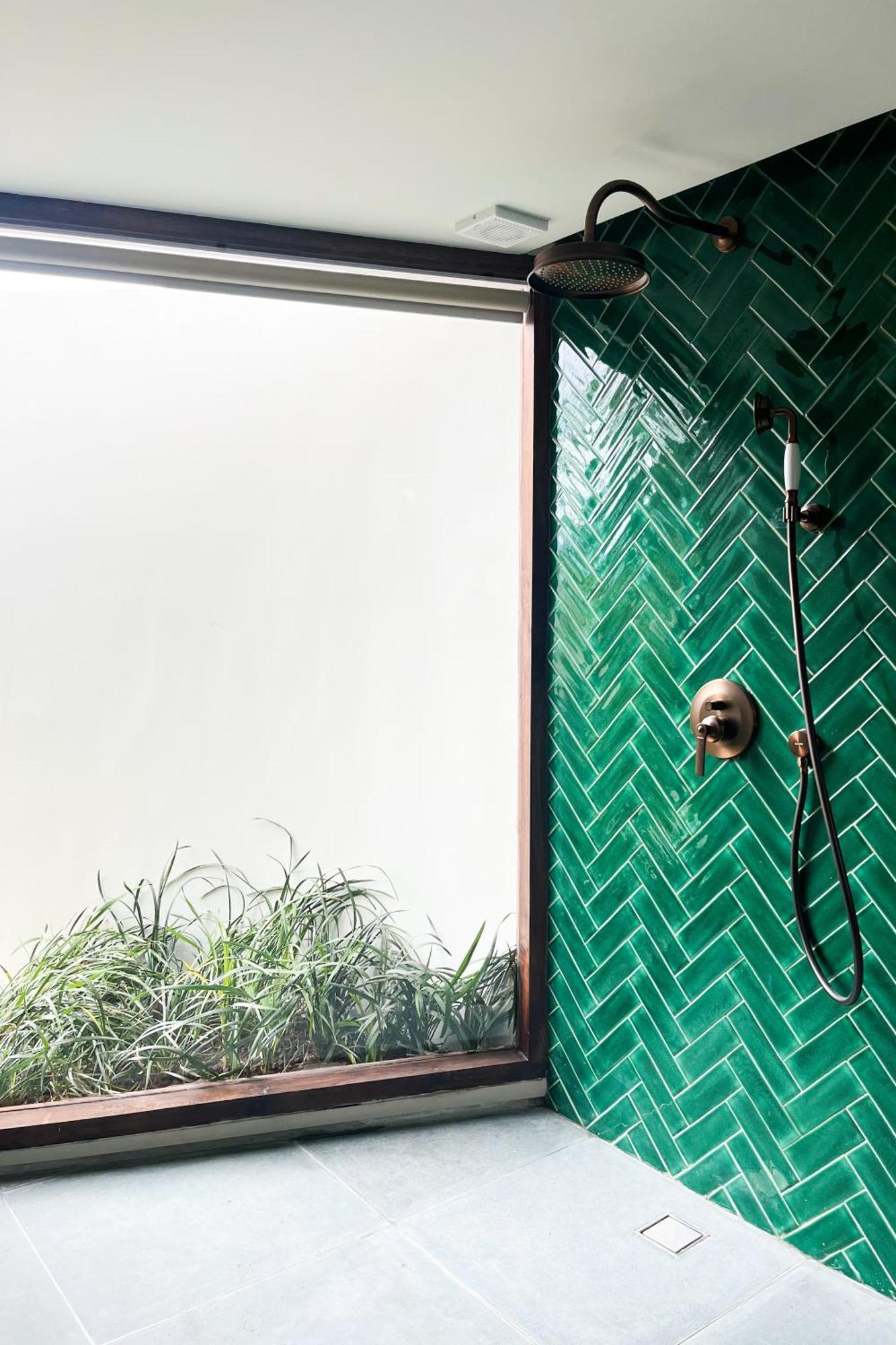 Wapa Di Ume Sidemen Hotell Exteriör bild Zellige shower